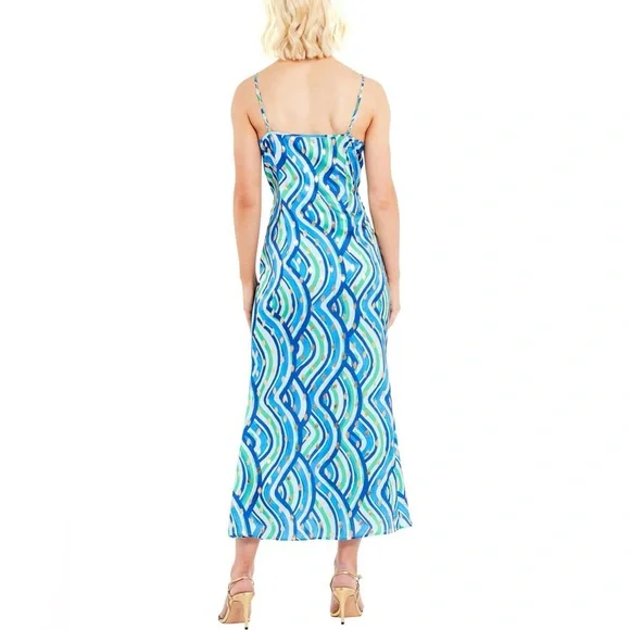 NWOT‎ NEVER FULLY DRESSED Strappy Lindos Dress Buttoned up Size 2